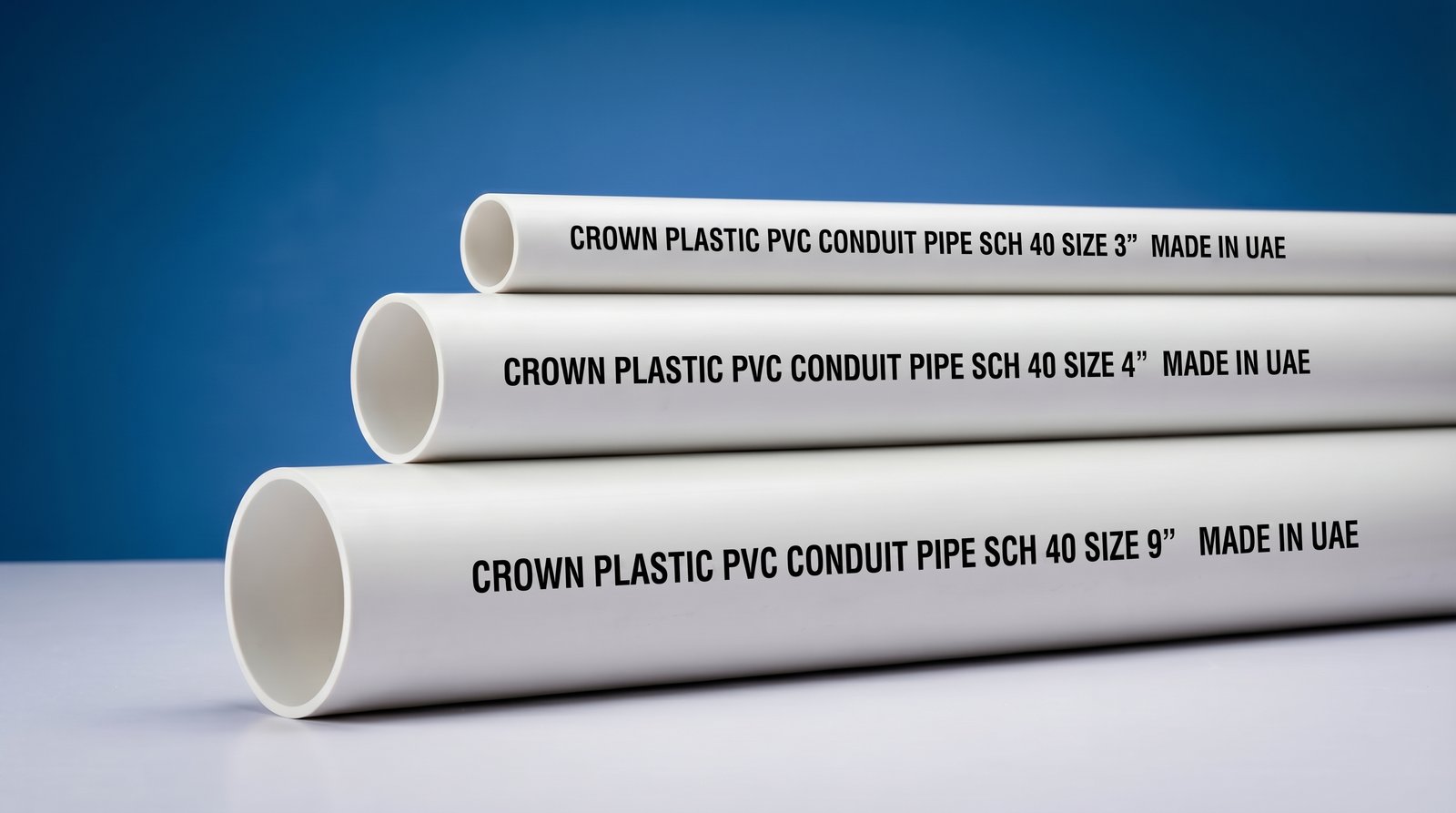 أنابيب القنوات PVC جدول 40 - أمريكي